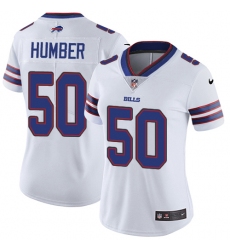 Women's Nike Buffalo Bills #50 Ramon Humber White Vapor Untouchable Limited Player NFL Jersey