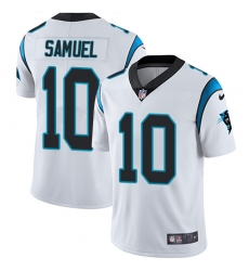 Youth Nike Carolina Panthers #10 Curtis Samuel White Vapor Untouchable Limited Player NFL Jersey