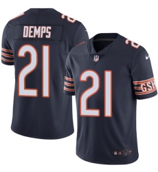 Men's Nike Chicago Bears #21 Quintin Demps Navy Blue Team Color Vapor Untouchable Limited Player NFL Jersey