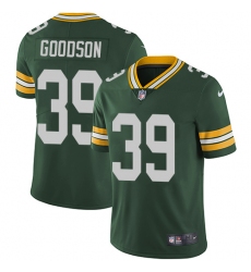 Men's Nike Green Bay Packers #39 Demetri Goodson Green Team Color Vapor Untouchable Limited Player NFL Jersey
