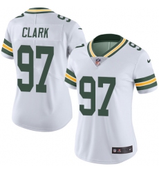 Women's Nike Green Bay Packers #97 Kenny Clark White Vapor Untouchable Limited Player NFL Jersey